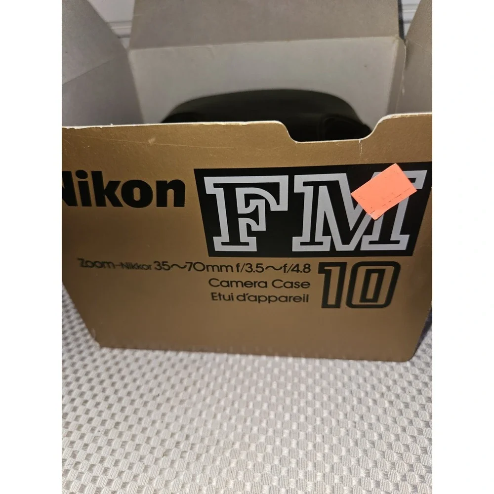 Nikon Genuine Leather Camera Case for Nikon FM 10 With Box Just Case No Camera